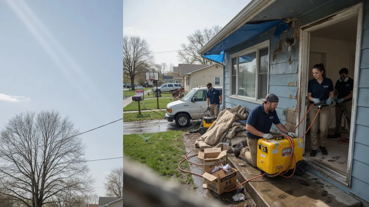 Basement Flood Cleanup in Middletown, NY near me